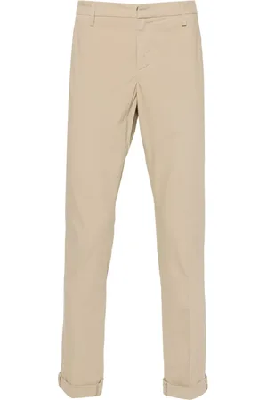 Dondup Pantalones chinos tapered estilo gabardina