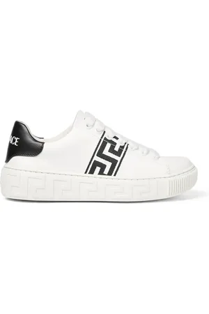VERSACE Tenis con bordado Greca