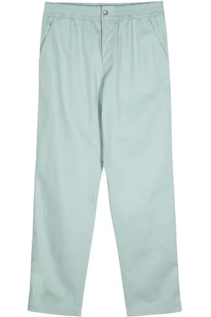 Maison Kitsuné Pantalones rectos con pretina elástica