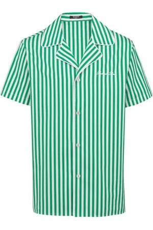 Balmain Camisa de pijama con motivo de rayas