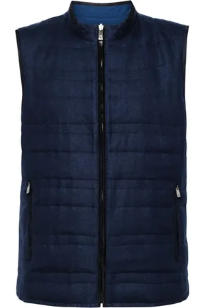 corneliani Chaleco capitonado reversible
