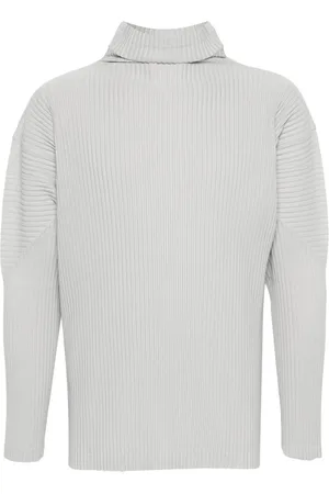Issey Miyake Sudadera plisada manga larga