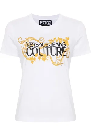 VERSACE Playera con logo estampado