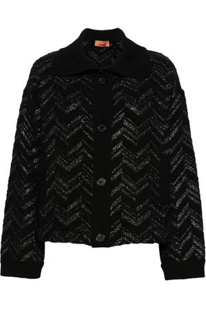 Missoni Cárdigan con tejido en zigzag