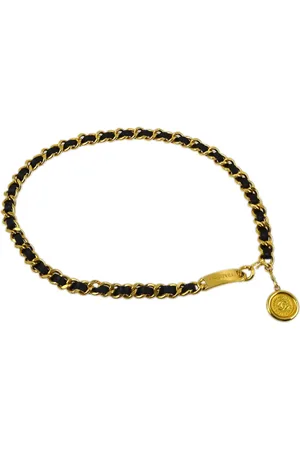 CHANEL Cinturón de cadena con medallón 1990-2000