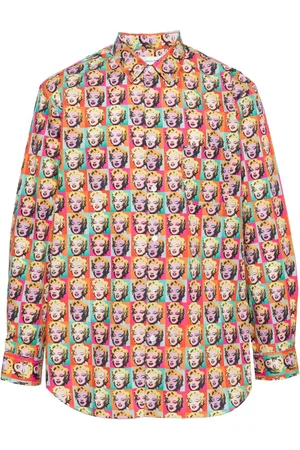 Comme des Garçons Camisa con estampado pop art de COMME DES GARÇONS SHIRT x Andy Warhol