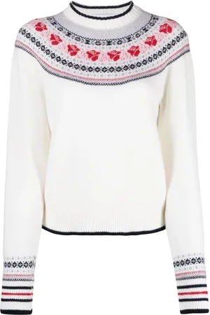 Thom Browne Suéter Rose Icelandic