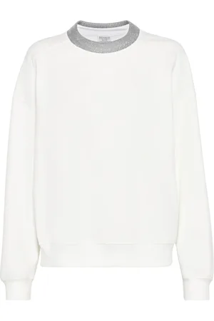 Brunello Cucinelli Sudadera con detalle de cadena Monili