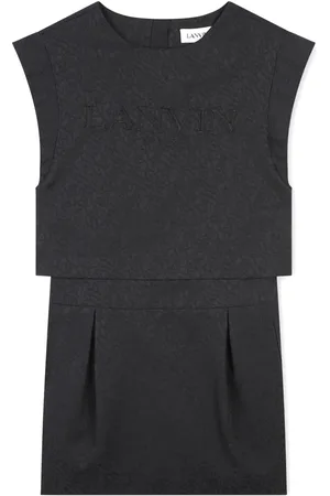 Lanvin Vestido con logo