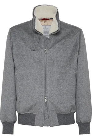 Brunello Cucinelli Sobrecamisa con efecto mélange