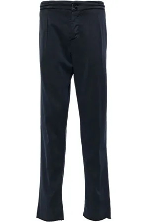 Kiton Pantalones tapered con pinzas