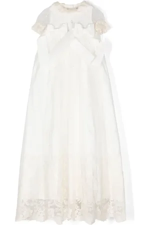 PATACHOU Vestido acampanado con detalle de encaje