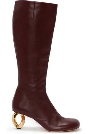 J.W.Anderson Botas con tacón de cadena de 75mm
