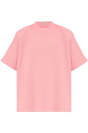 The Attico Playera oversize de tejido gofrado