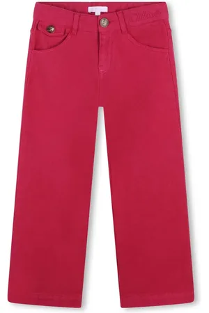 Chloé Jeans anchos con bolsillos