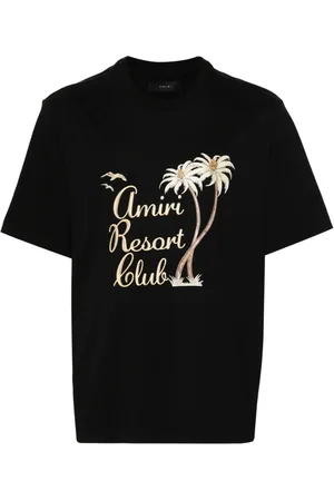 AMIRI Playera Twisted Palms