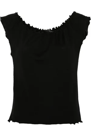 Gucci Camiseta con bordes de lechuga