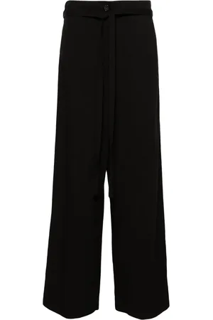 Totême Pantalones palazzo con cinturón