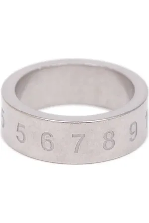 Maison Margiela Anillo grabado Numerical