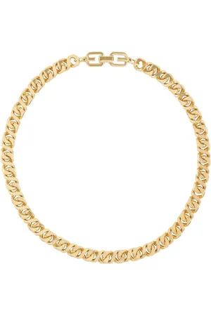 Givenchy Collar de cadena barbada 1980