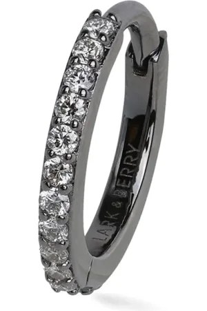 Lark & Berry Arracada Modernist grande con diamante