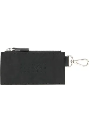 Maison Margiela Tarjetero con logo en relieve