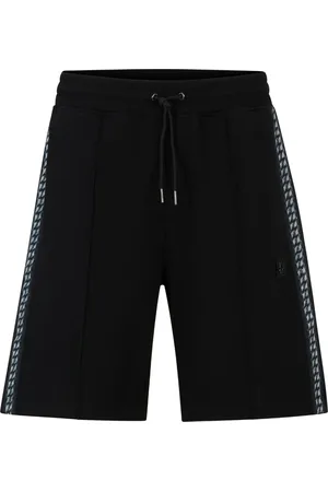 HUGO BOSS Shorts deportivos con cadenas estampadas