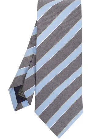 Paul Smith Corbata con motivo de rayas diagonales