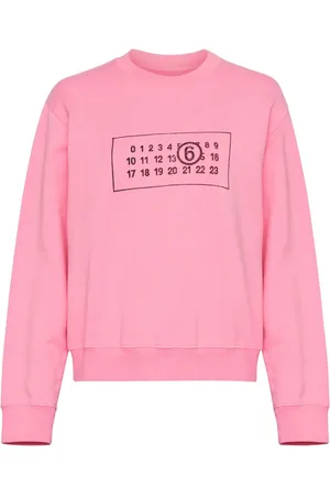 Maison Margiela Sudadera con motivo de números