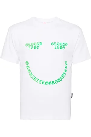 Ground Zero Playera con logo estampado