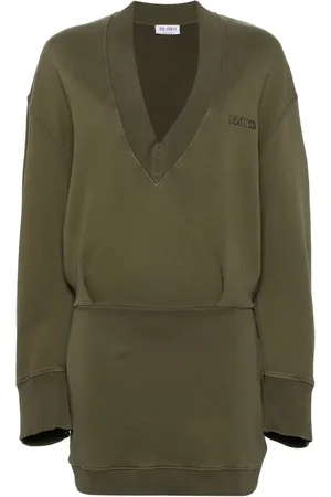 The Attico Vestido corto con letras del logo