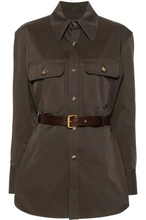 Saint Laurent Sobrecamisa Saharienne