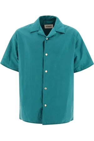 Jil Sander Camisa de seda manga corta