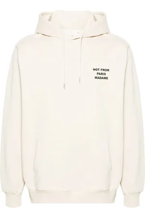Drôle de Monsieur Hoodie con logo estampado