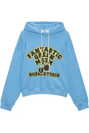 Msgm Hoodie con logo estampado