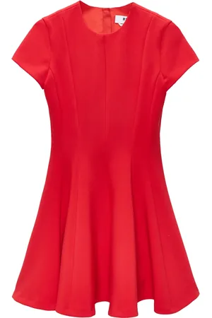 Msgm Vestido corto con diseño acampanado