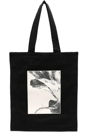 Y-3 Tote con estampado floral