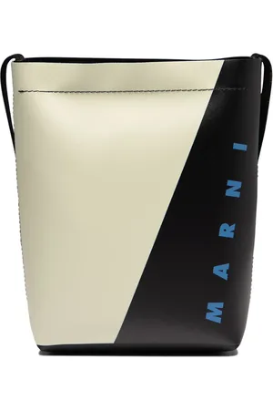 Marni Bolsa de hombro con logo estampado