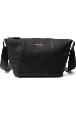 Prada Bolsa de hombro con sello del logo