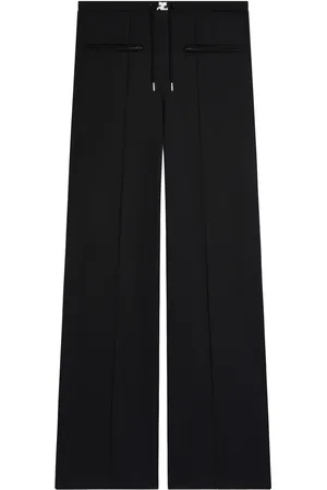 Courrèges Pants baggy con tiro bajo
