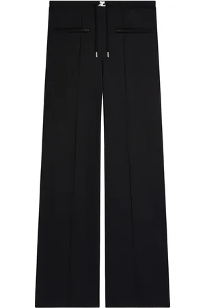 Courrèges Pants baggy con tiro bajo