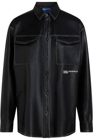 Karl Lagerfeld Camisa con logo bordado