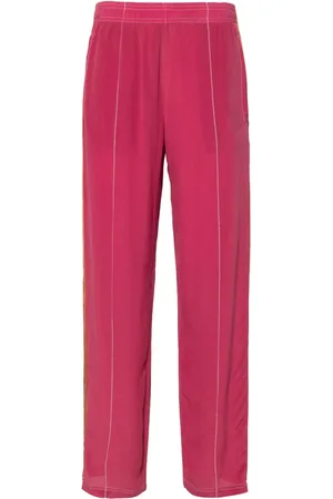 Gucci Pantalones rectos con rayas laterales 2000