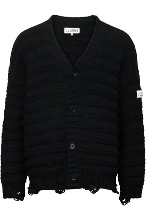 Maison Margiela Cárdigan tejido con cuello en V
