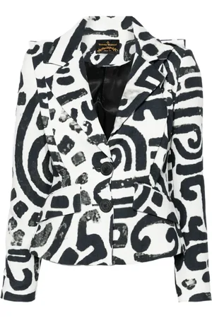 Vivienne Westwood Blazer con estampado abstracto 2014