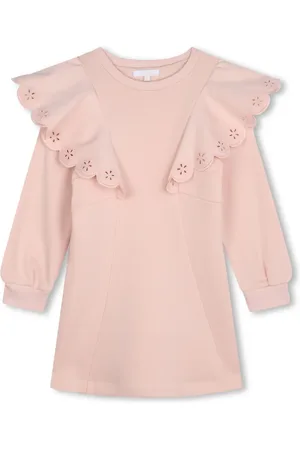 Chloé Vestido con detalle de volantes