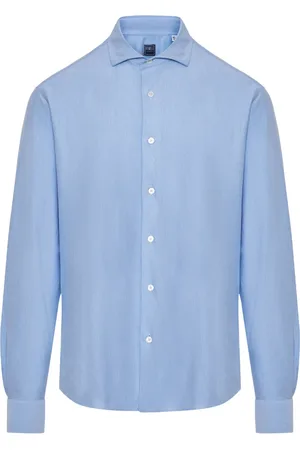FEDELI Camisa de popelina manga larga