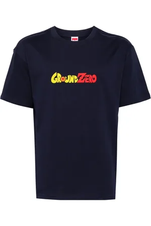 Ground Zero Playera con logo estampado