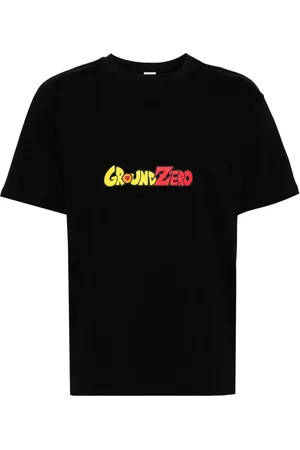 Ground Zero Playera con logo estampado