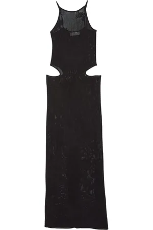 FLEUR DU MAL Vestido largo de tejido calado